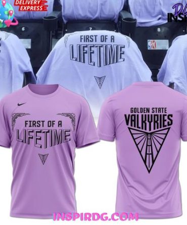 Golden State Valkyries First Of A Liftetime Special Shirt Collection