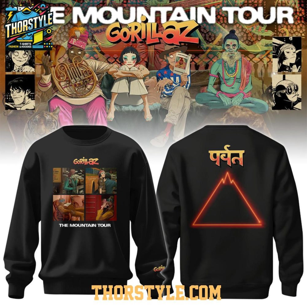 Gozilla The Mountain Black 2026 New Beginning Hoodie T-Shirt - Image 2