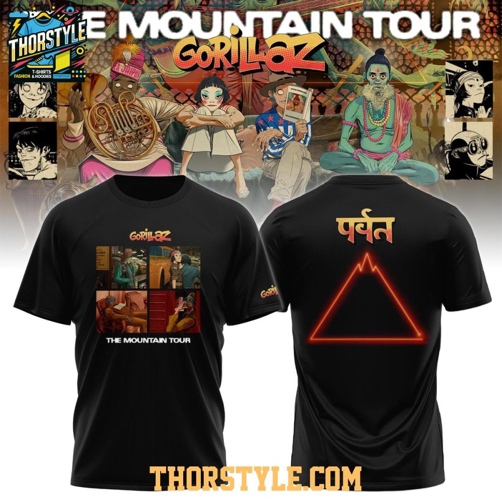 Gozilla The Mountain Black 2026 New Beginning Hoodie T-Shirt - Image 3