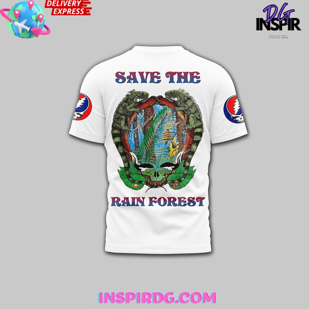 Grateful Dead Save The Rain Forest Special T-Shirt - Image 3