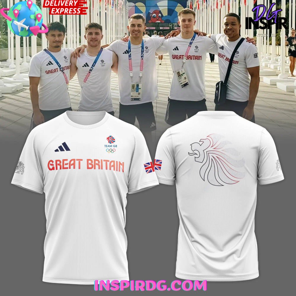 Great Britain Lion Olympic Paris 2024 T-Shirt