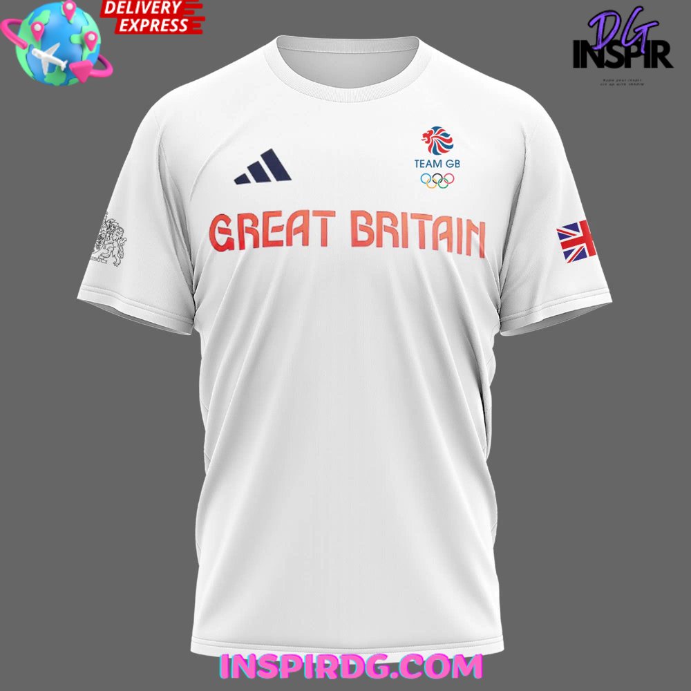Great Britain Lion Olympic Paris 2024 T-Shirt - Image 2