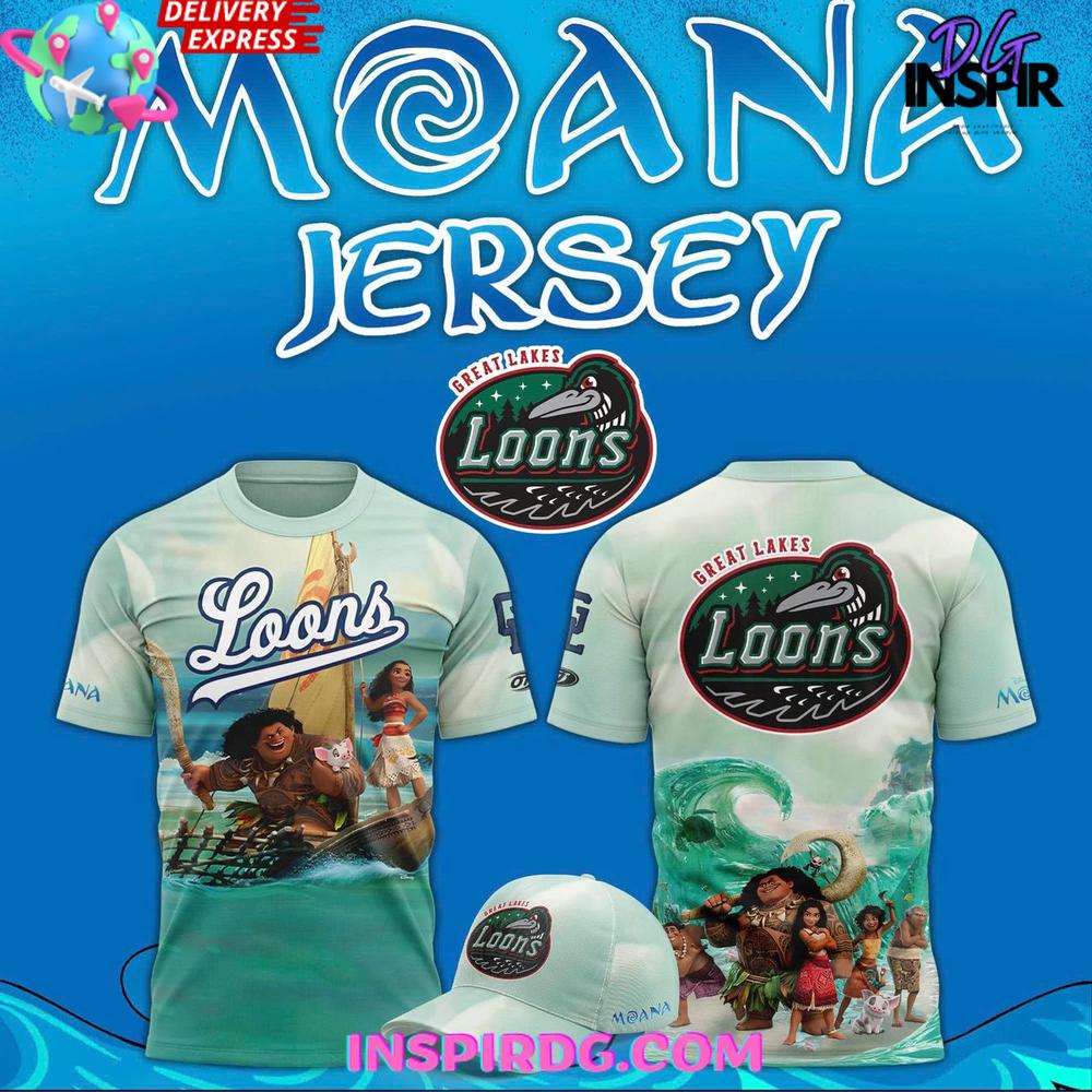 Great Lakes Loons X Moana Special T-Shirt