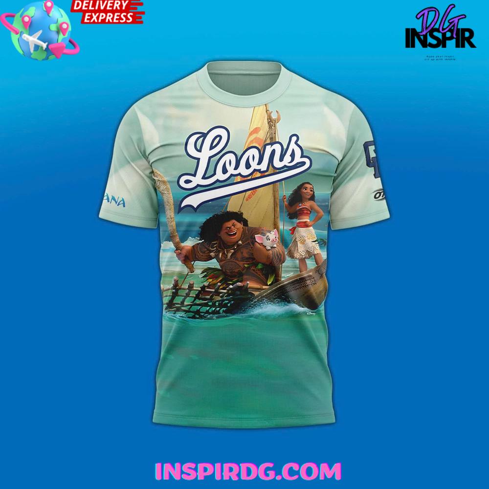 Great Lakes Loons X Moana Special T-Shirt - Image 2