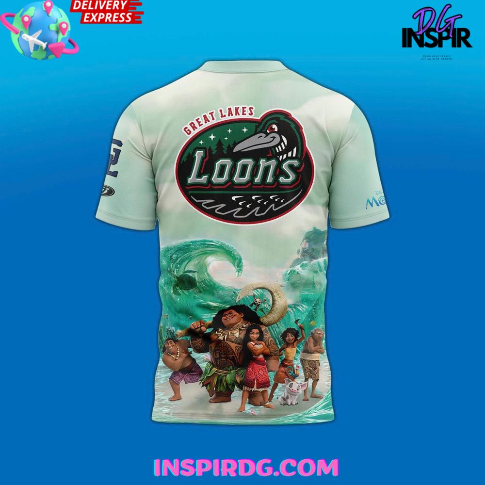 Great Lakes Loons X Moana Special T-Shirt - Image 3