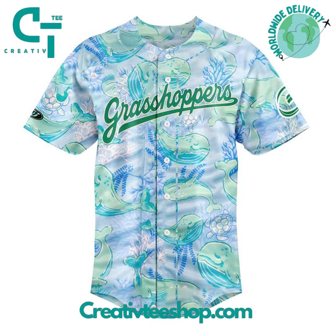 Greensboro Grasshoppers Simply Southern Night Special New 2025 Baseball Jersey - Image 2