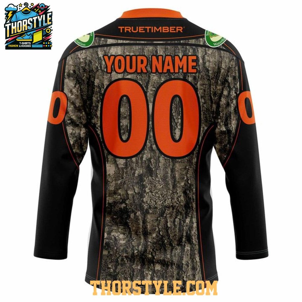 Greenville Swamp Rabbits 2026 Conservation Night Camo Hockey Jersey - Image 3