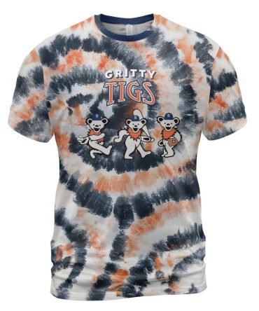 Gritty Tigs Grateful Dead Tie Dye T Shirt