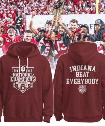 Indiana Hoosiers,Indiana Football University 2025/26 National Champions Hoodie Limited Edition 4