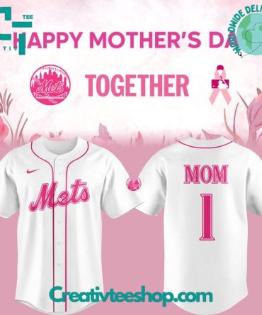 New York Mets Happy Mother'S Day Special Baseball Jersey