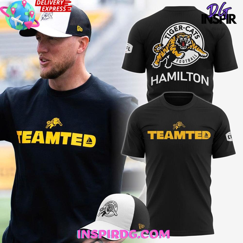 Hamilton Tiger-Cats Team Ted Special Shirt Collection