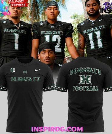 Hawaii Rainbow Warriors Football New Uniforms T-Shirt