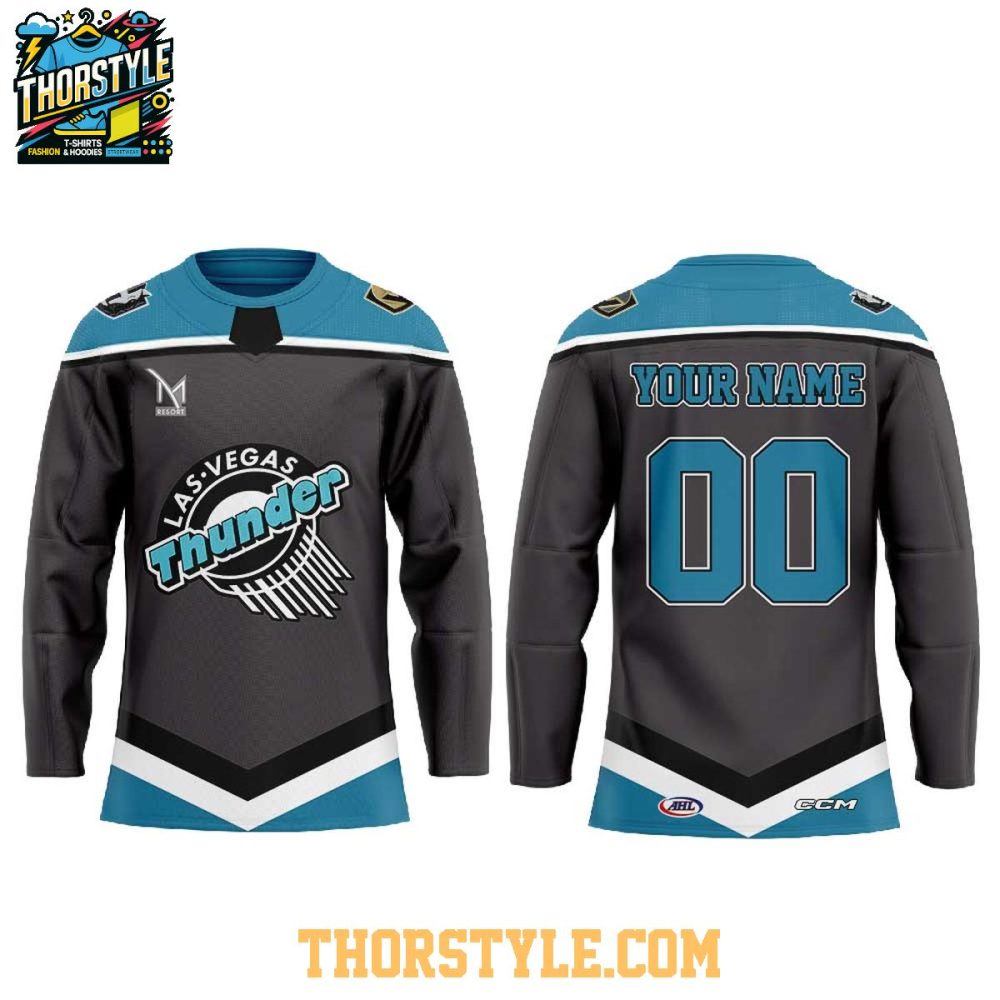 Henderson Silver Knights Thunder Night 2026 Personalized Hockey Jersey - Image 2