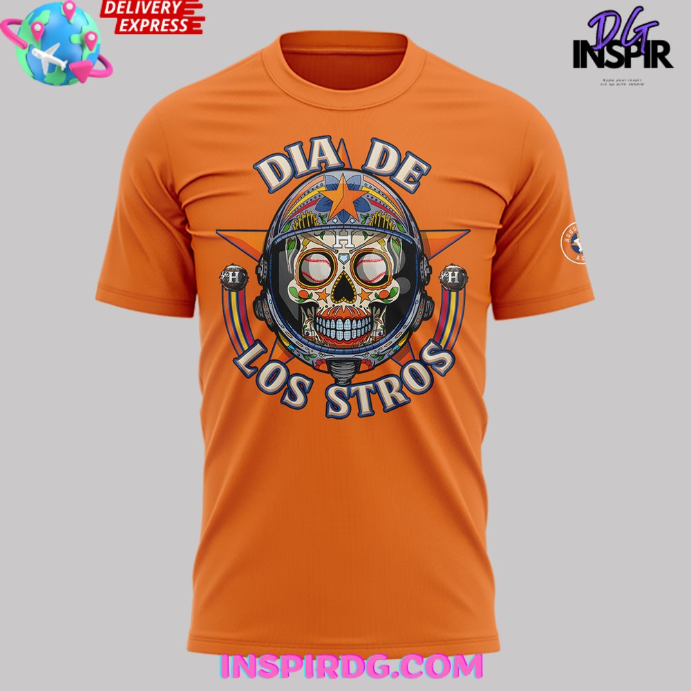 Houston Astros Dia De Los Stros 2024 T-Shirt - Image 2