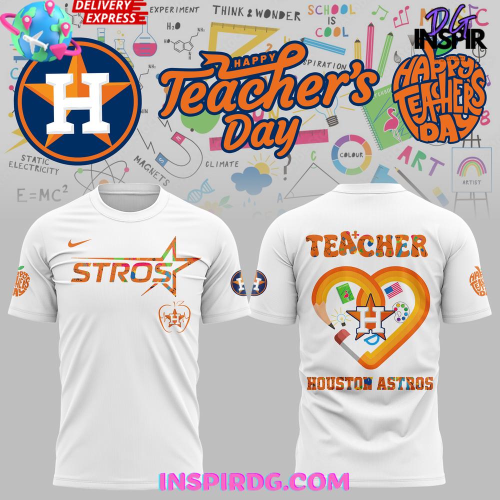 Houston Astros Happy Teacher'S Day Edition T-Shirt