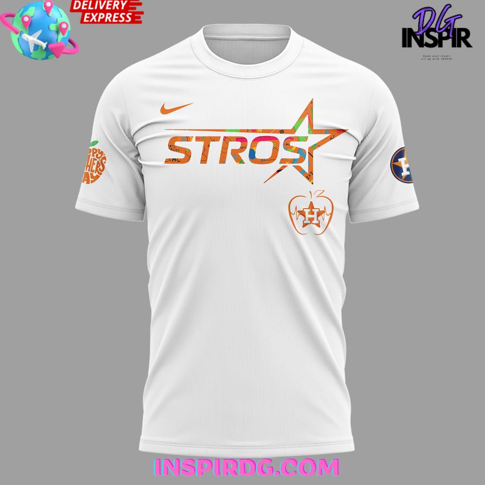 Houston Astros Happy Teacher'S Day Edition T-Shirt - Image 2
