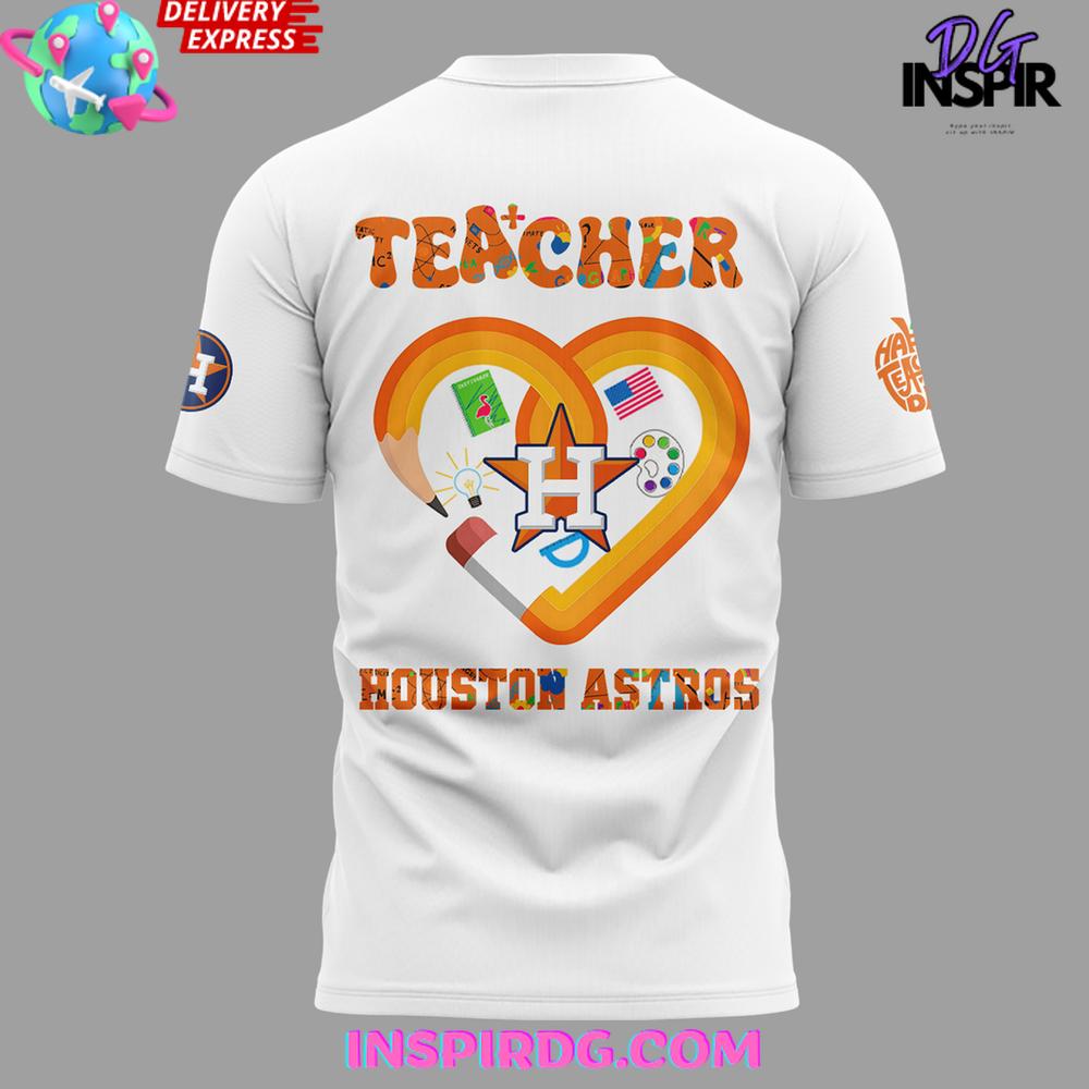 Houston Astros Happy Teacher'S Day Edition T-Shirt - Image 3