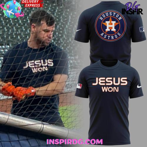 Houston Astros Jesus Won 2025 Shirt Collection