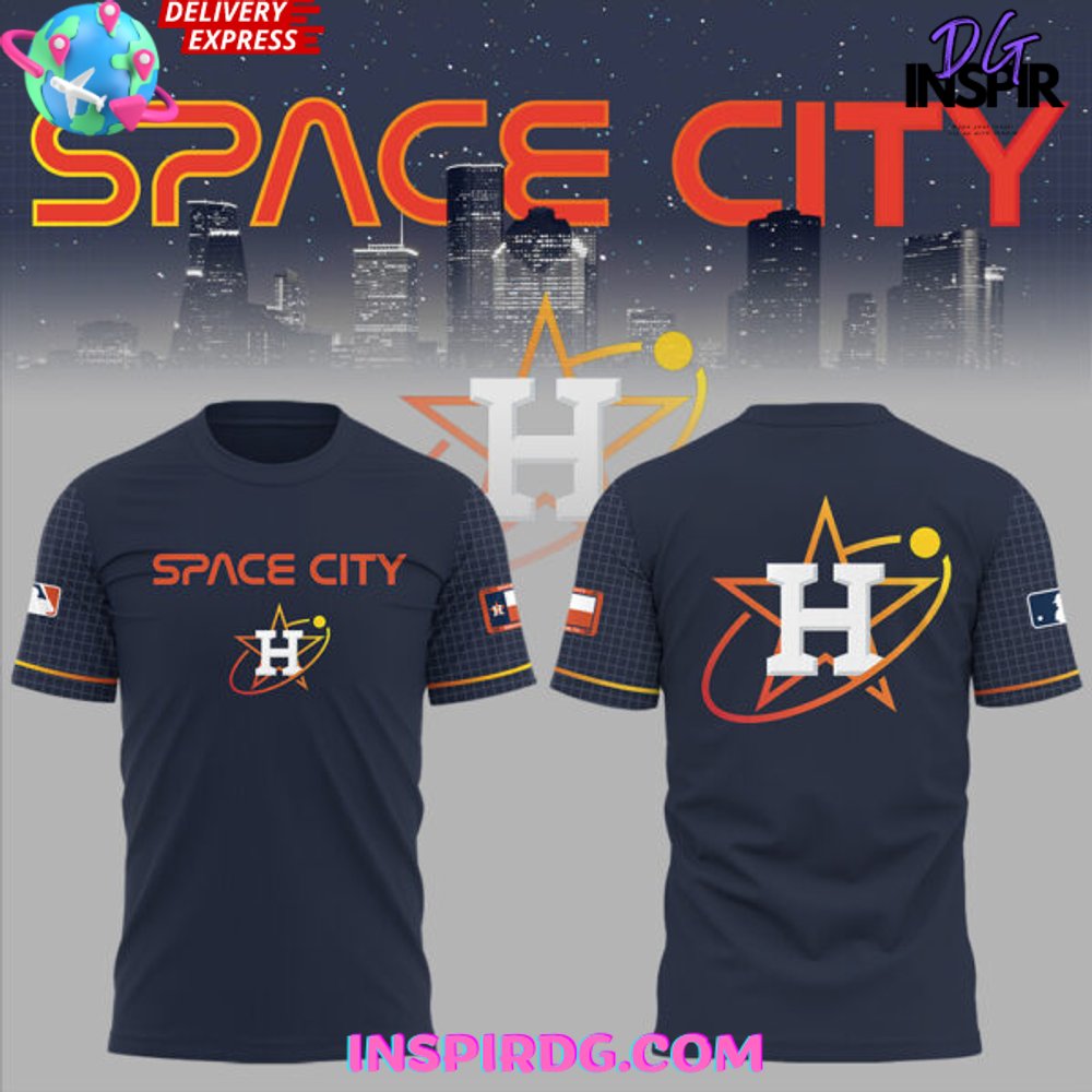 Houston Astros Space City 2024 T-Shirt