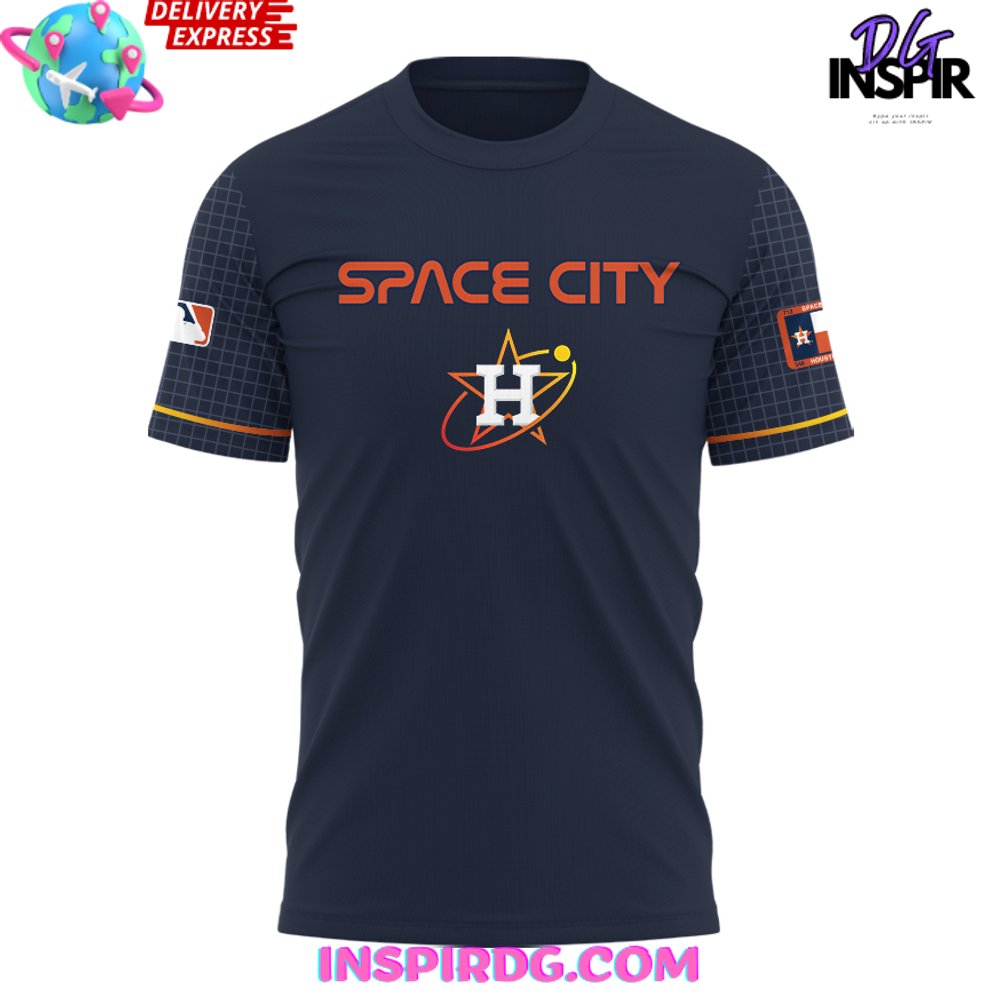 Houston Astros Space City 2024 T-Shirt - Image 2