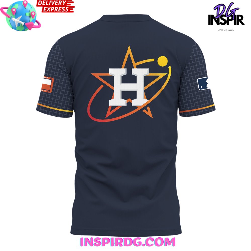 Houston Astros Space City 2024 T-Shirt - Image 3