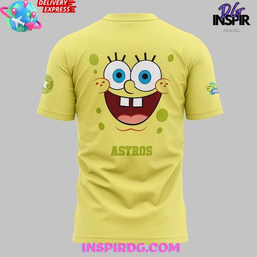 Houston Astros Spongebob Squarepants 2025 Special Shirt Collection - Image 3