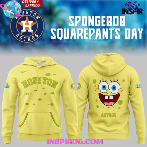 Houston Astros Spongebob Squarepants 2025 Special Shirt Collection - Image 4