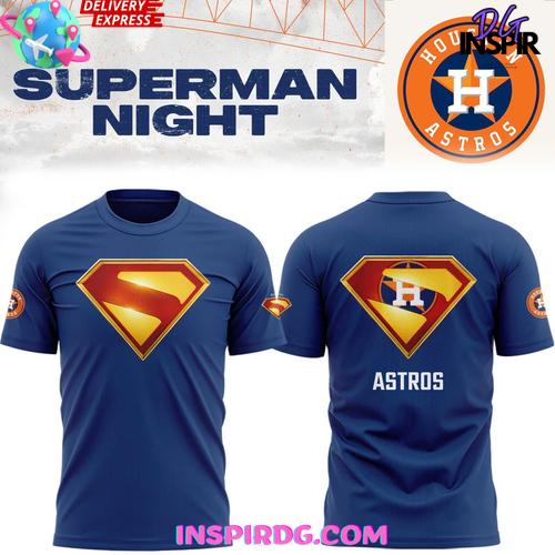 Houston Astros Superman Night 2025 Special Shirt Collection