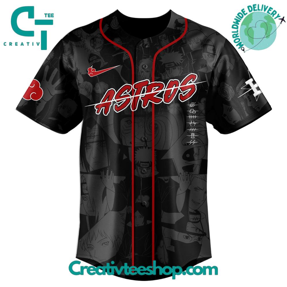 Houston Astros X Akatsuki Special Edition Baseball Jersey - Image 2