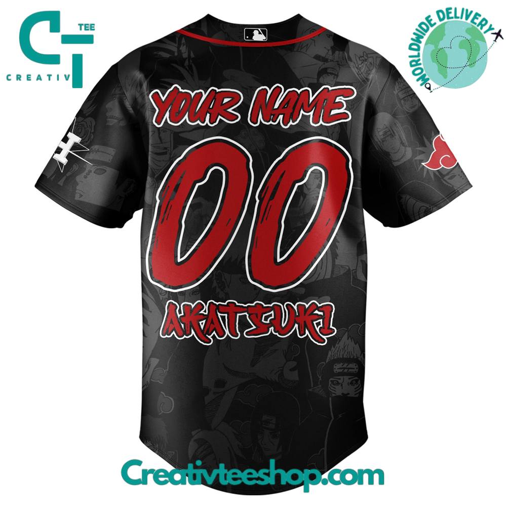 Houston Astros X Akatsuki Special Edition Baseball Jersey - Image 3