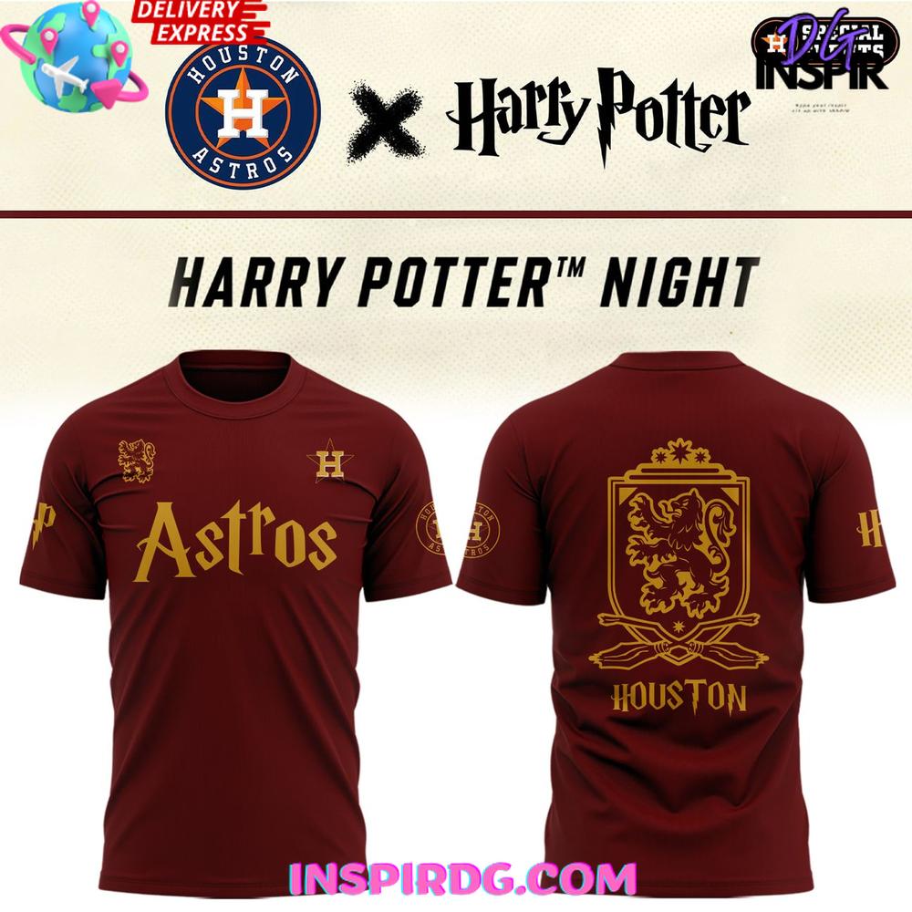 Houston Astros X Harry Potter Night 2025 Collection Shirt