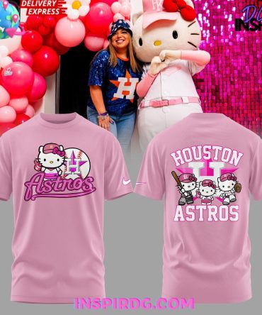Houston Astros X Hello Kitty T-Shirt