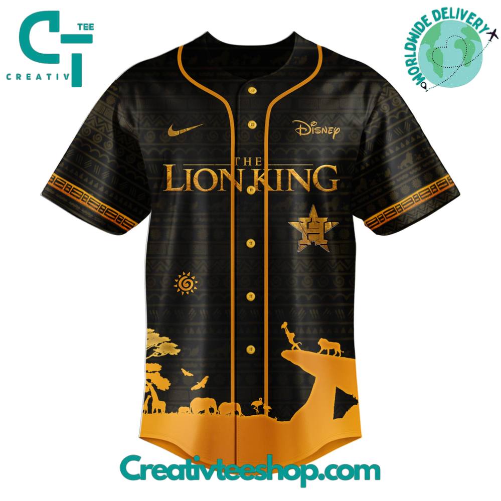 Houston Astros X The Lion King Limited Edition Baseball Jersey - Image 2