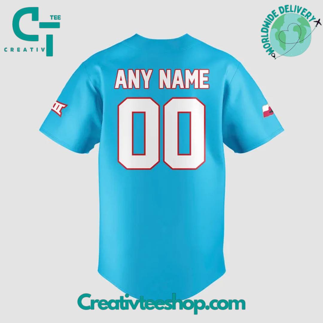 Houston Cougars Special New 2025 Blue Jersey - Image 3