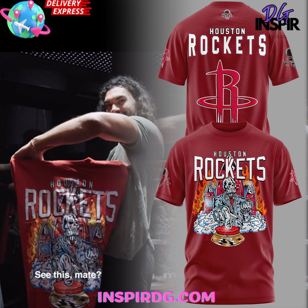 Houston Rockets X Warren Lotas 2024-25 T-Shirt
