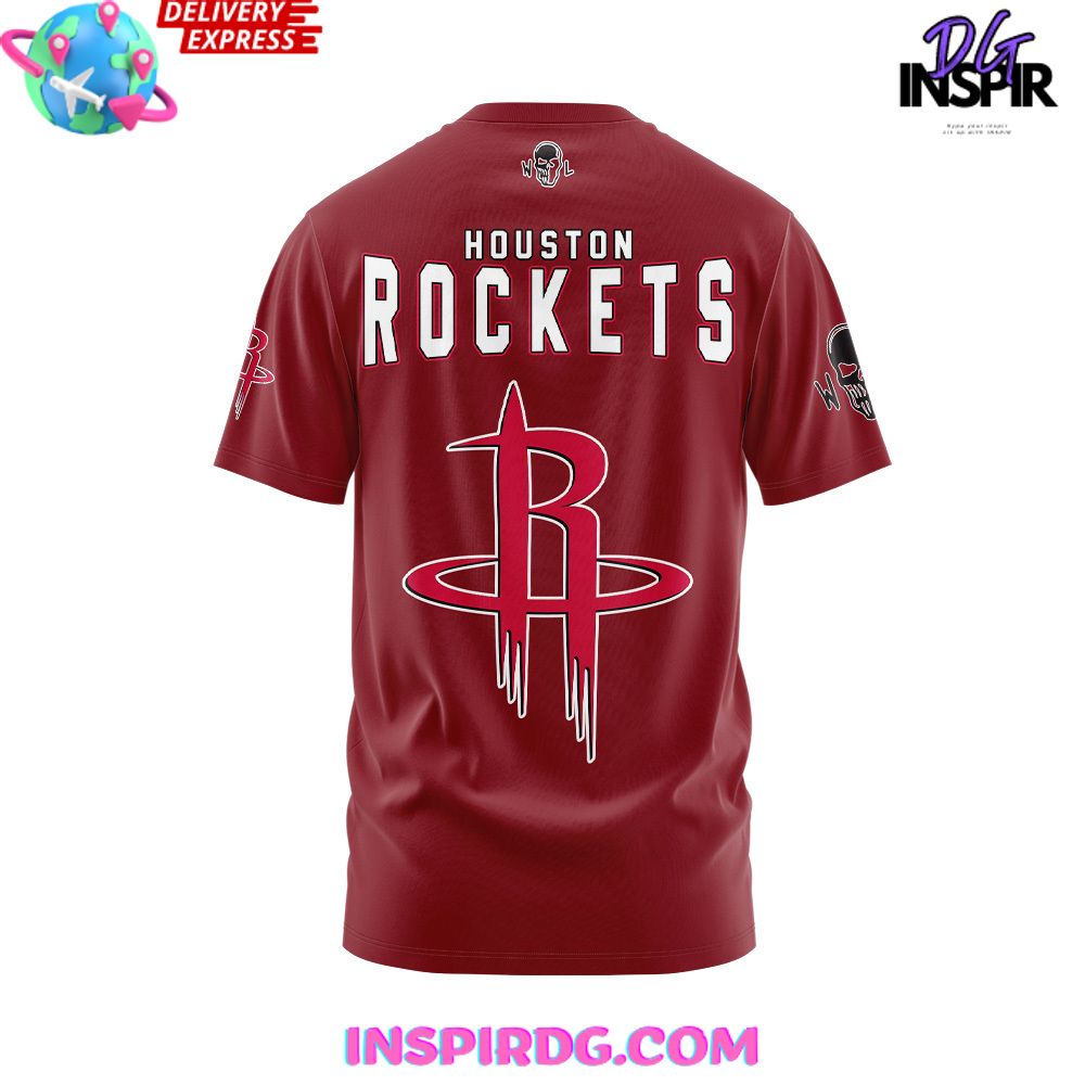 Houston Rockets X Warren Lotas 2024-25 T-Shirt - Image 3