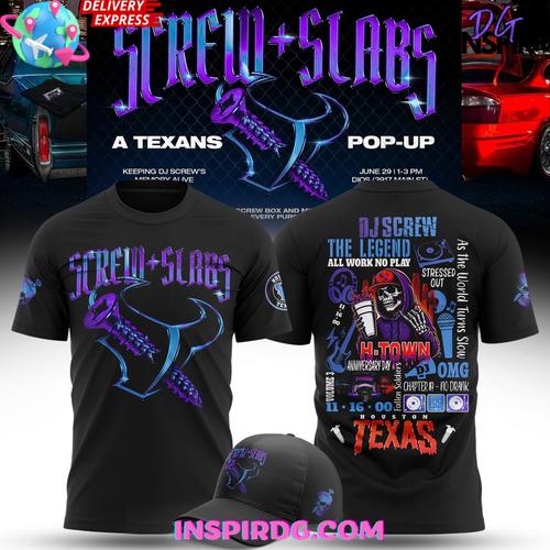 Houston Texans X Dj Screw X Pop-Up Edition T-Shirt
