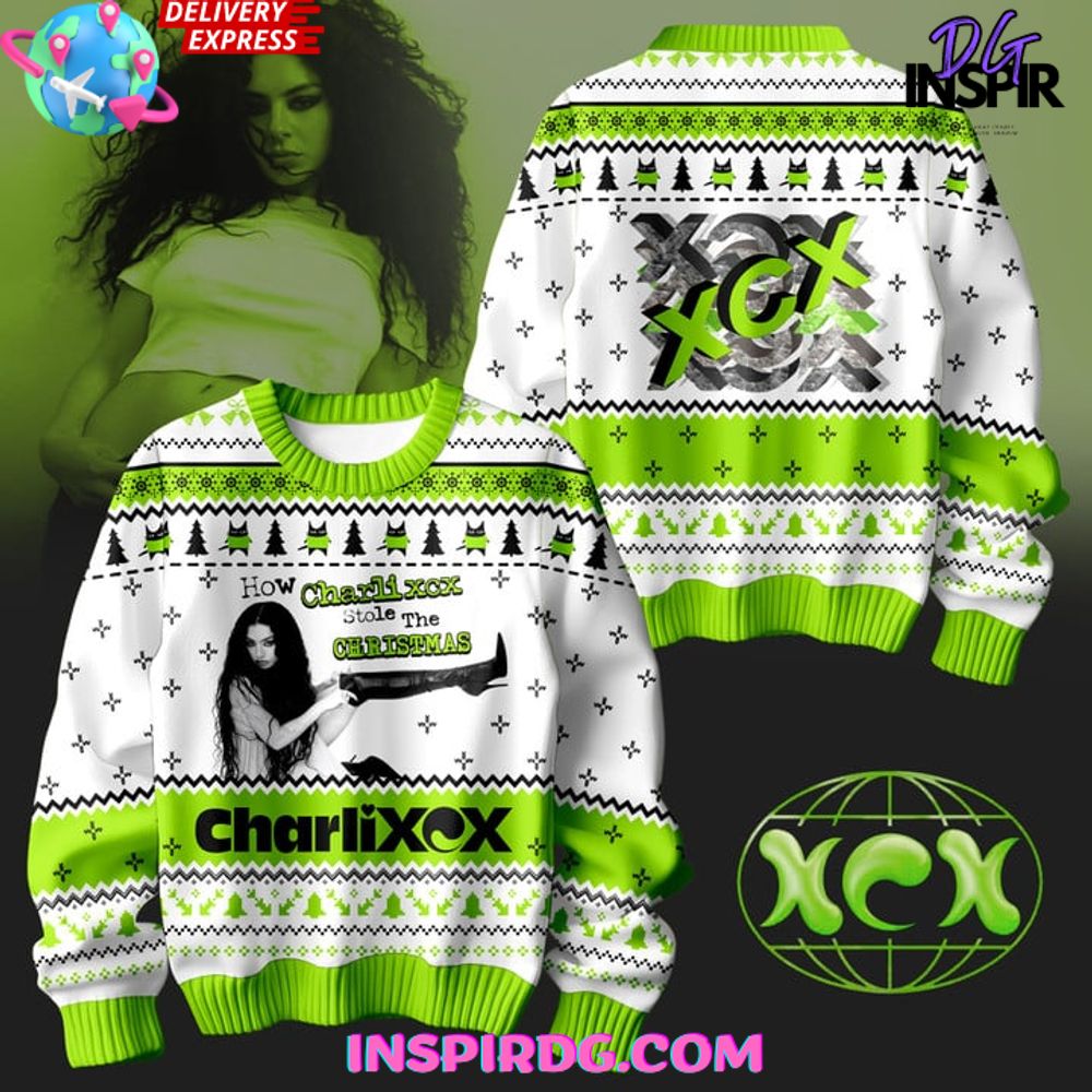 How Charli Xcx Stole The Christmas Special Sweater