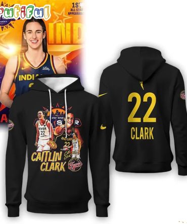 Indiana Fever Caitlin Clark 22 All Star Game Basketball 3D Hoodie