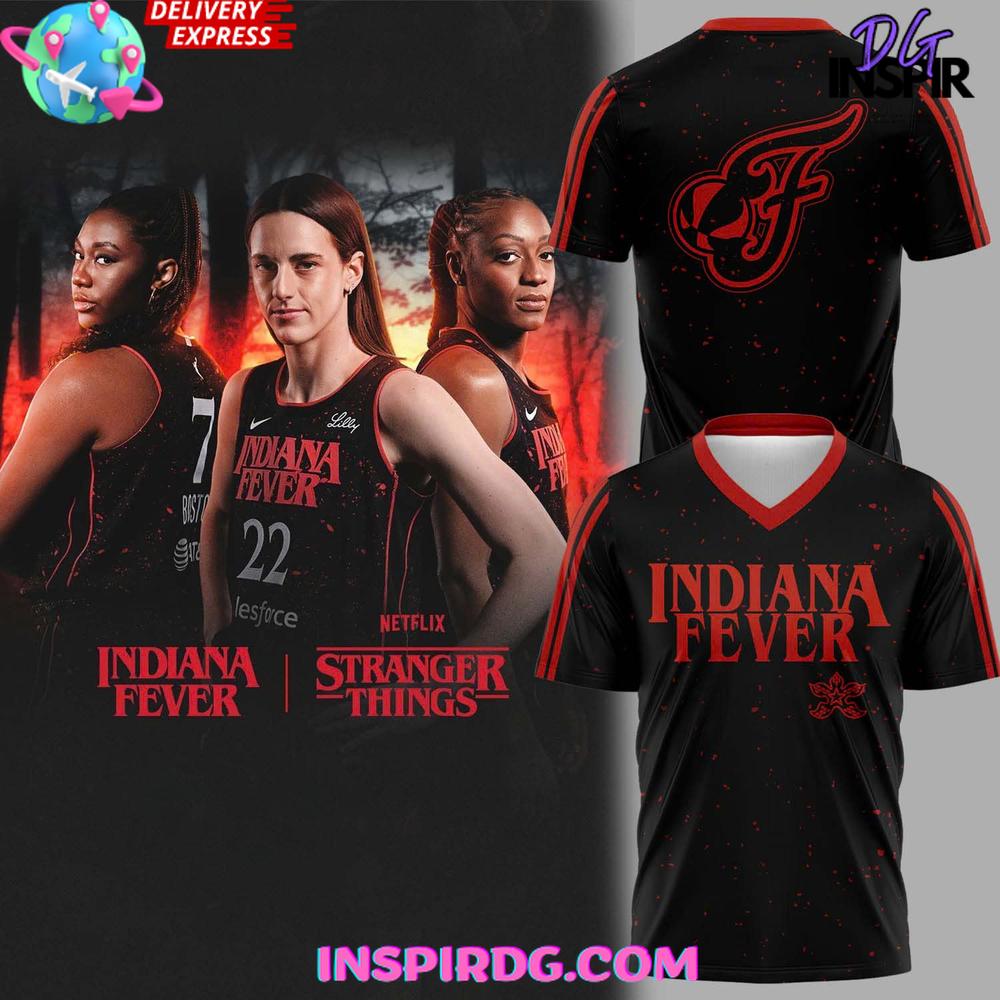 Indiana Fever Stranger Things Limited Edition T-Shirt