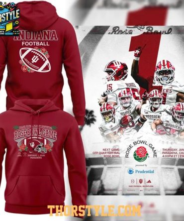 Indiana Hoosiers 2026 Rose Bowl Game Sec Champions Hoodie T-Shirt