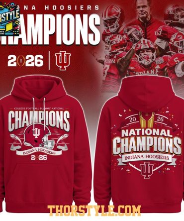 Indiana Hoosiers Champions 2026 Ncaa Celebration Hoodie T-Shirt