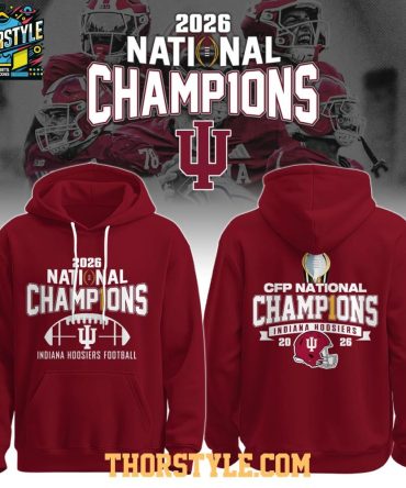 Indiana Hoosiers National Champions 2025-2026 Ncaa College Hoodie T-Shirt