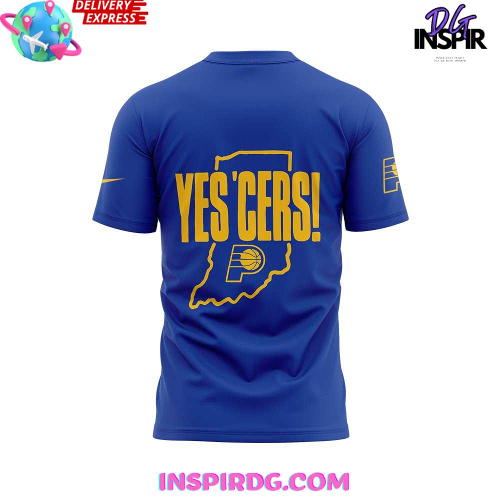 Indiana Pacers Yes’Cers Retro Championship 2025 Shirt Collection - Image 3