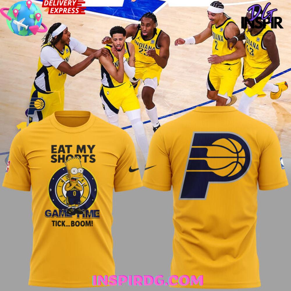 Indiana Pacers X Bart Simpson Legacy Signal Special T-Shirt