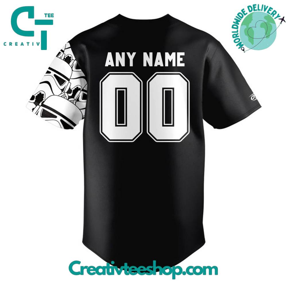 Iowa Cubs Star Wars Night Special Baseball Jersey - Image 3