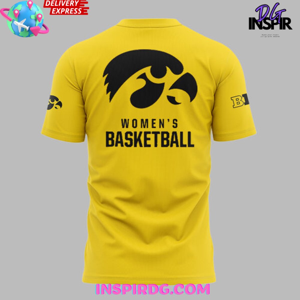 Iowa Hawkeyes Nothing Easy Special Gold T-Shirt - Image 3