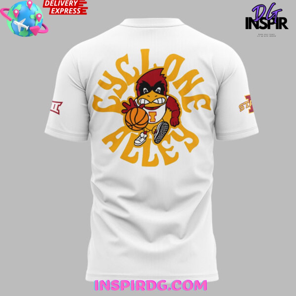 Iowa State Basketball Nothing Easy 2025 T-Shirt - Image 3
