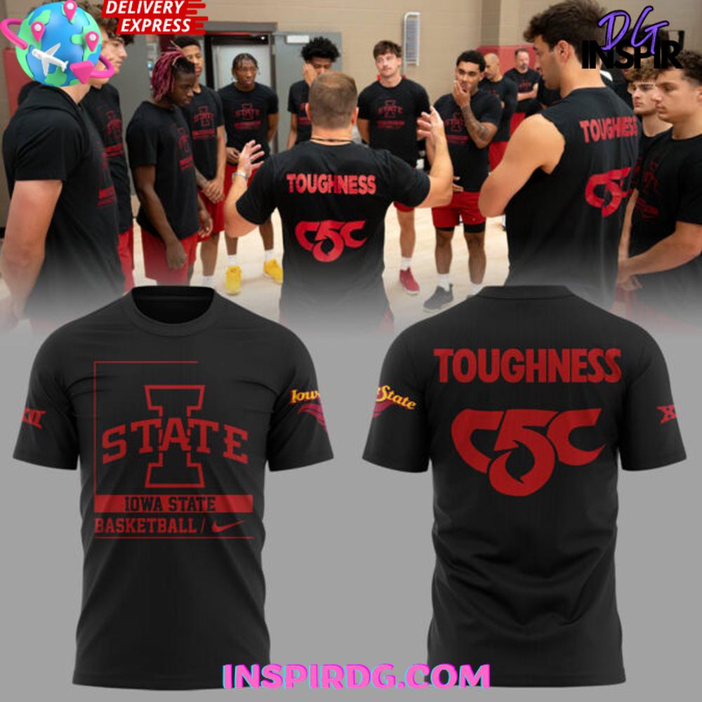 Iowa State Basketball “Toughness C5C” Special T-Shirt