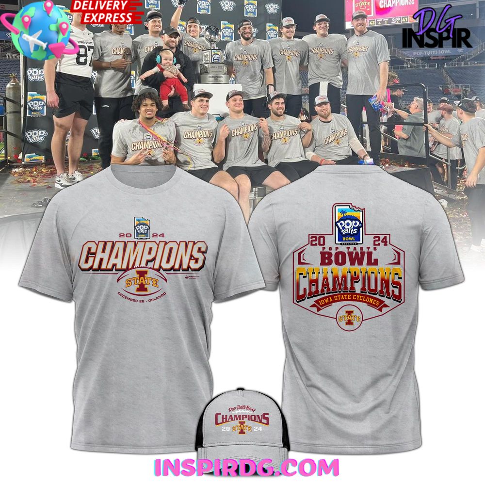 Iowa State Pop Tarts Bowl Champions 2024 T-Shirt